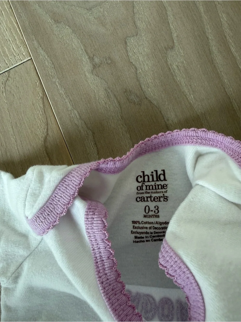 Child of Mine by Carter's Baby Onesies, Size 0-3 Months